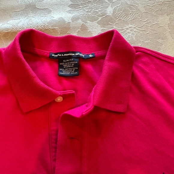 Ralph Lauren raspberry polo - Picture 5 of 9